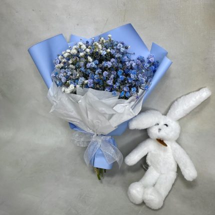 Сет Bunny  Blue white